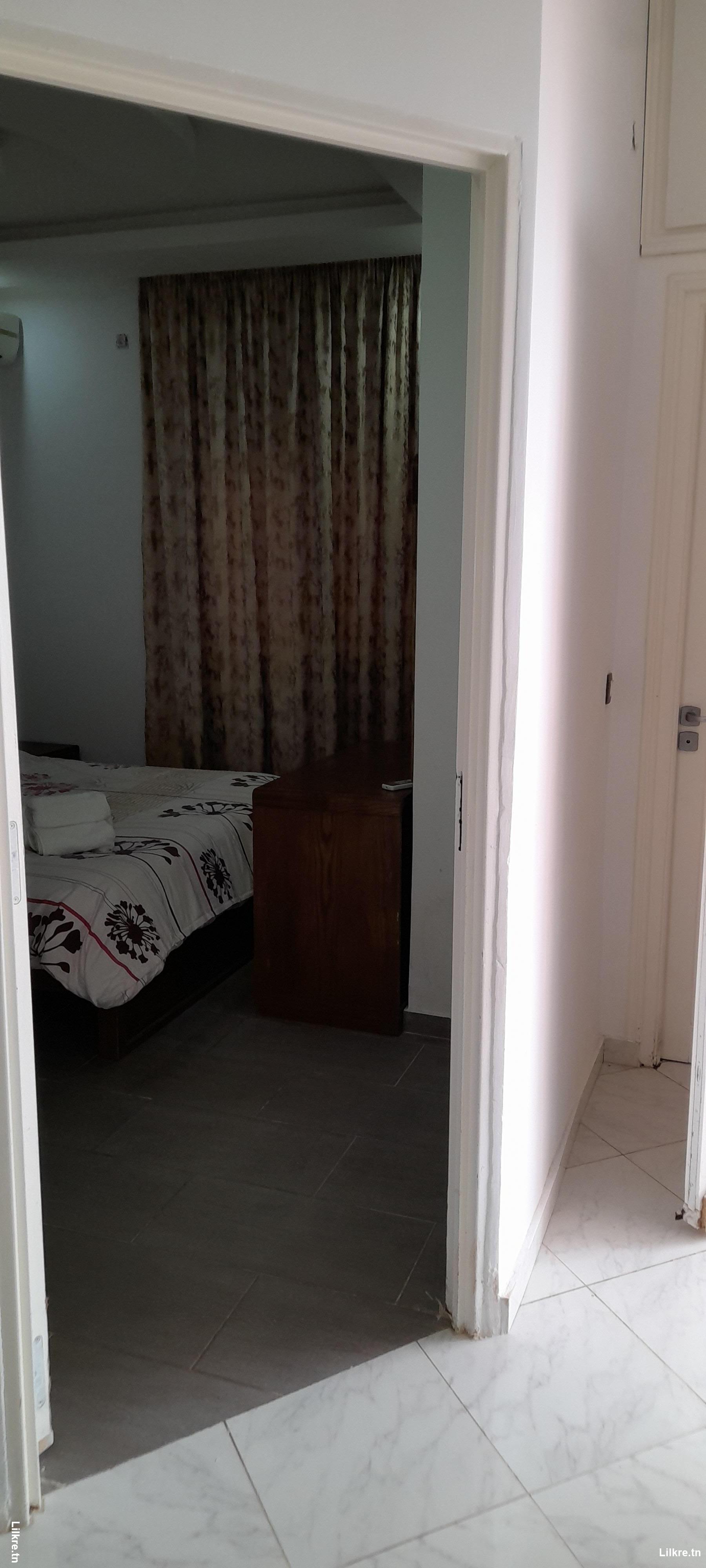 Un appartement s+2 meublé Monastir Par nuitée 