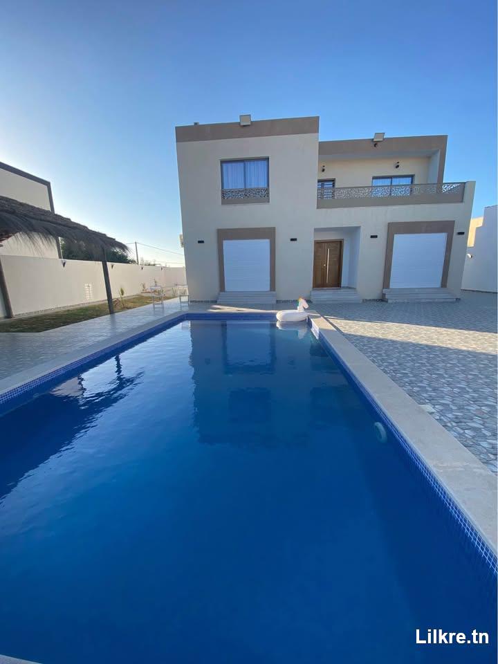 Location villa piscine à djerba