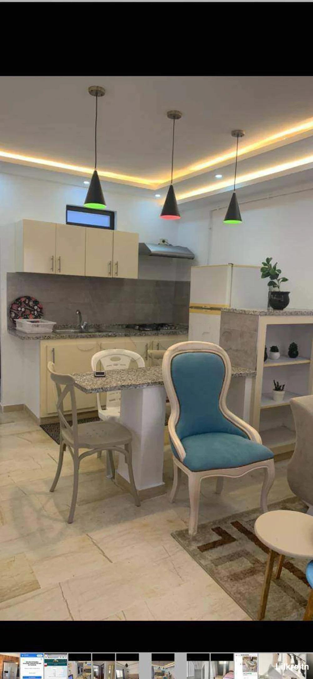 À louer un Appartement S+2 meublé à Khezama, Sousse 