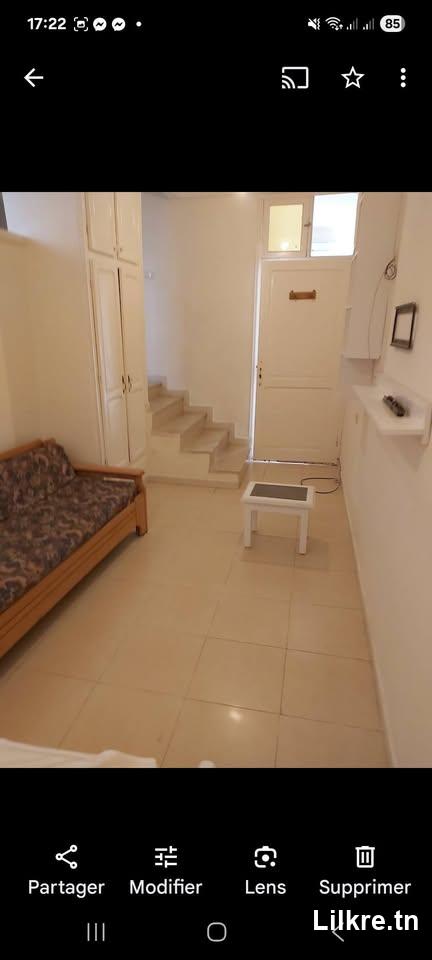 À Louer un Studio S+0 Meublé à Bab Saadoun