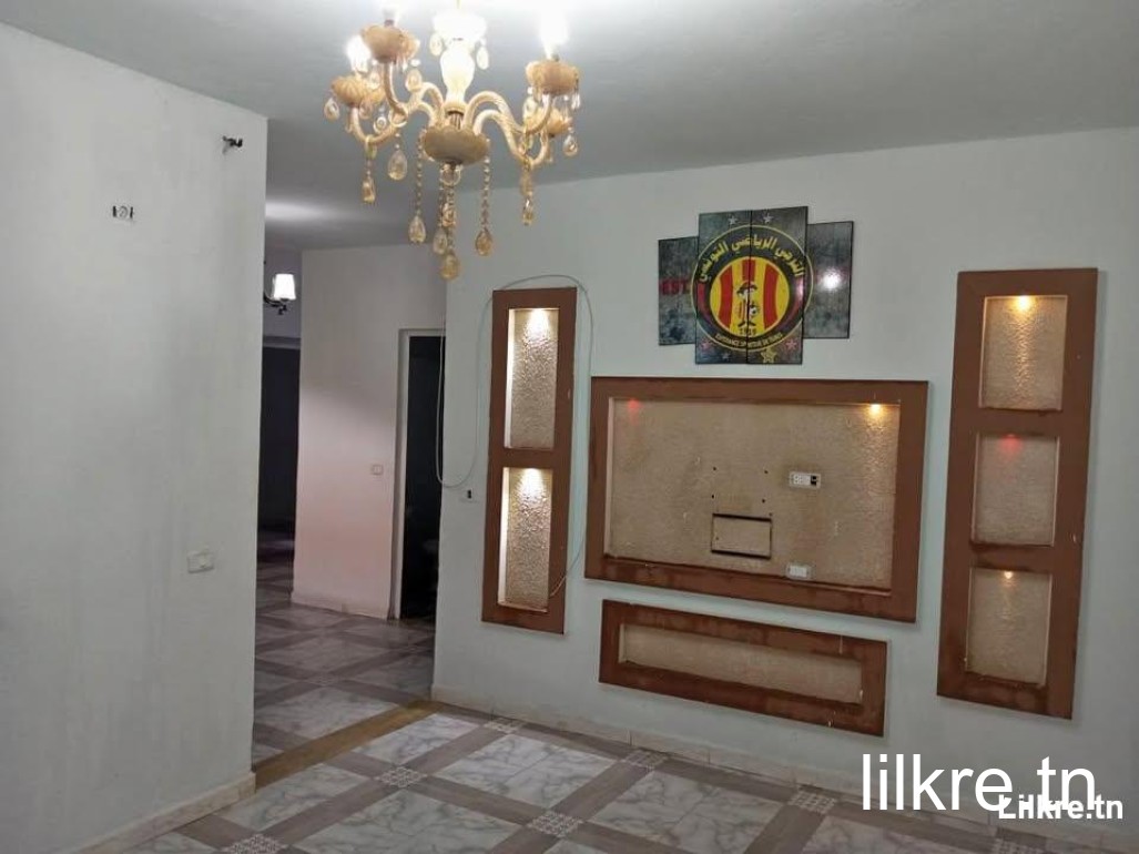 Maison à louer S+2 à El Bassatine, Mnihla