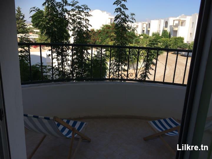 Vue Panoramique Exceptionnelle, Appartement Haut Standing S+2, Parking Gratuit, Hammamet Sud