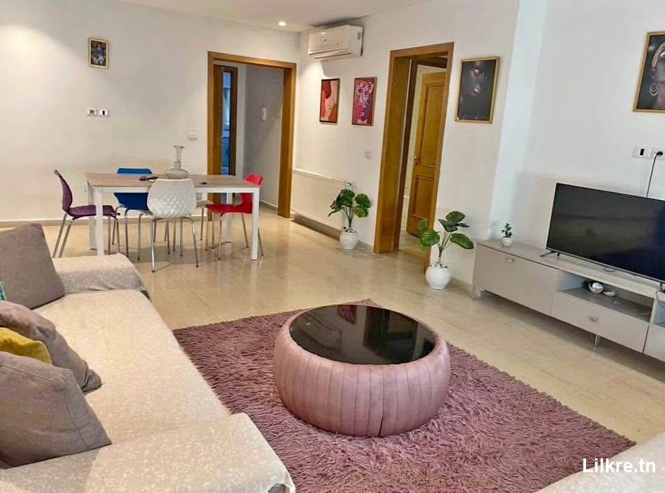 À louer : Appartement S+2 bien équipé