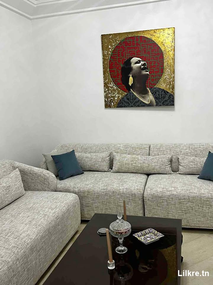 À louer un Appartement S+2 à La Soukra