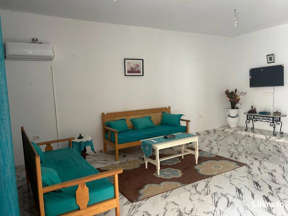 À louer un Appartement S+2 meublée à Rafraf