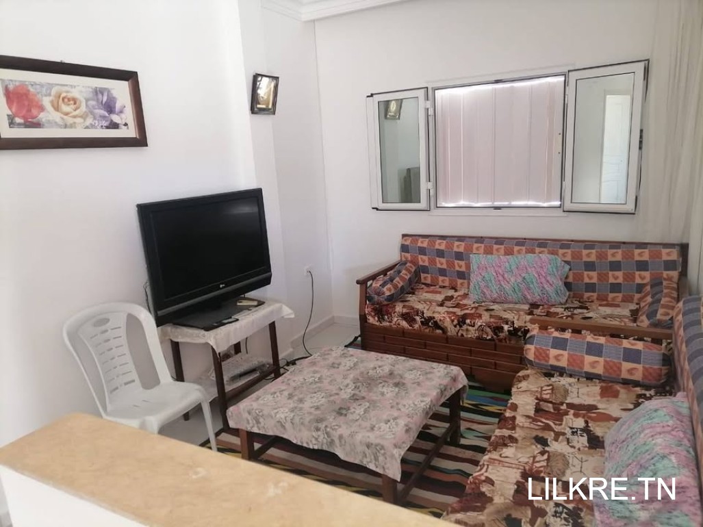   A  louer Studio s+1meublé à louer à la  bizerte