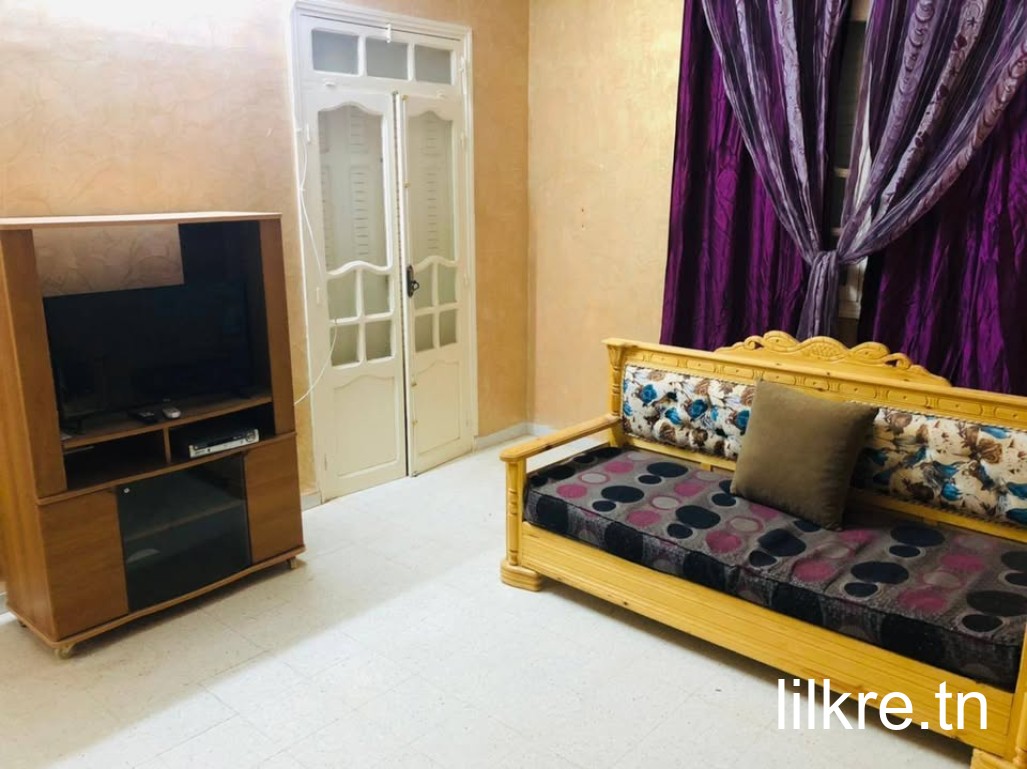 RDC bien meublée par nuitée 