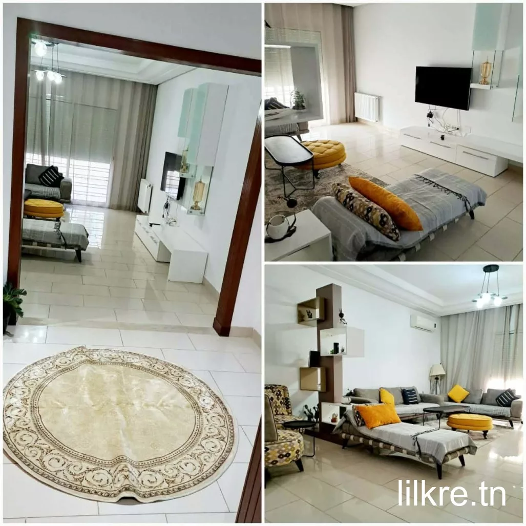  Appartement  S4 meublé Neuf Cité wahat pour étranger 