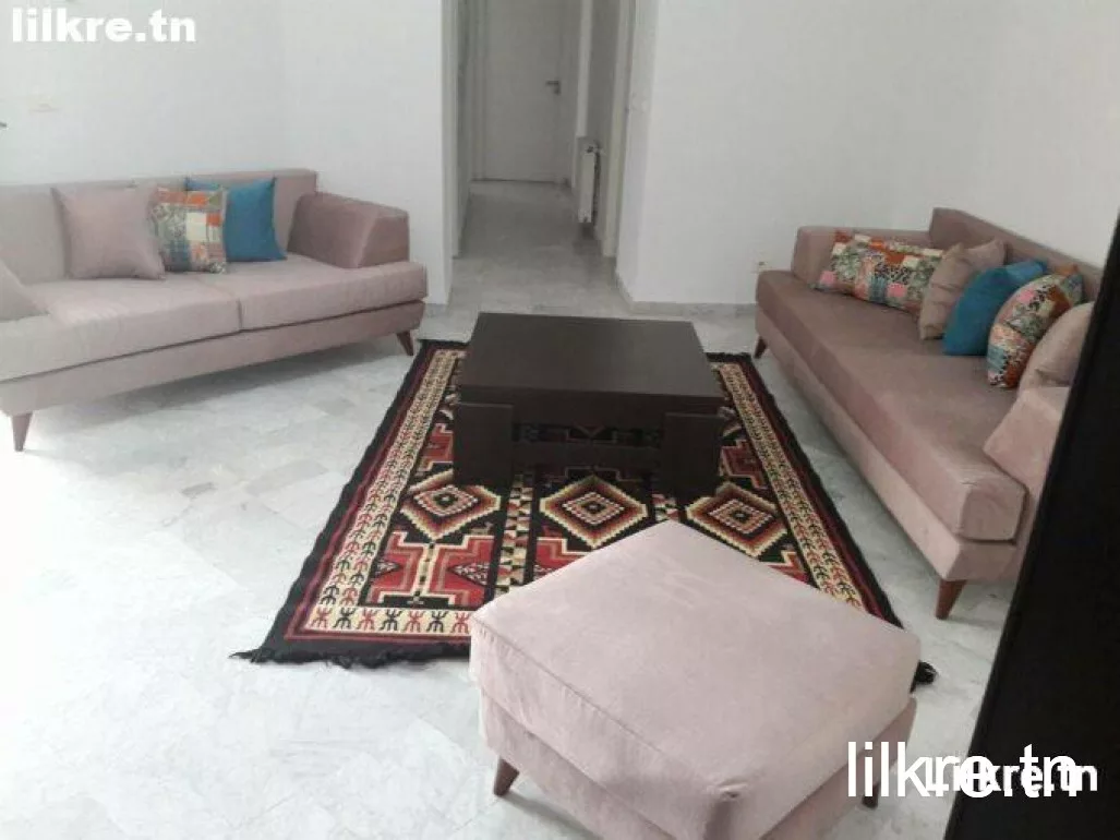 Un appartement meublé S+2 par jour Ezzahra