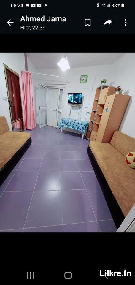 A louer Un Appartement S+1 à Manouba Douar Hicher