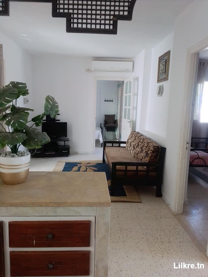 A louer une Maison S+2 Richement Meublée à Sousse par nuitée 