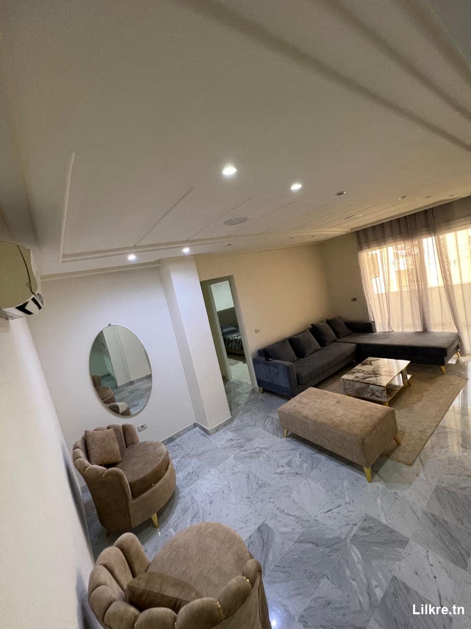 A louer un Appartement meublée à Sfax