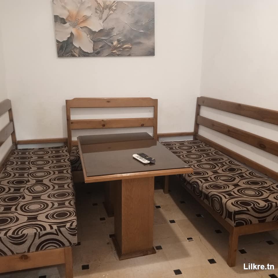 A louer un appartement à khzema 
