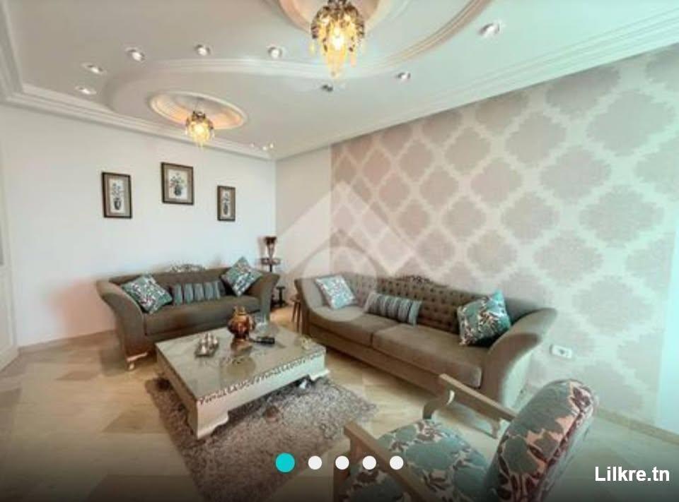  appartement meuble a louer  S+3 route taniour