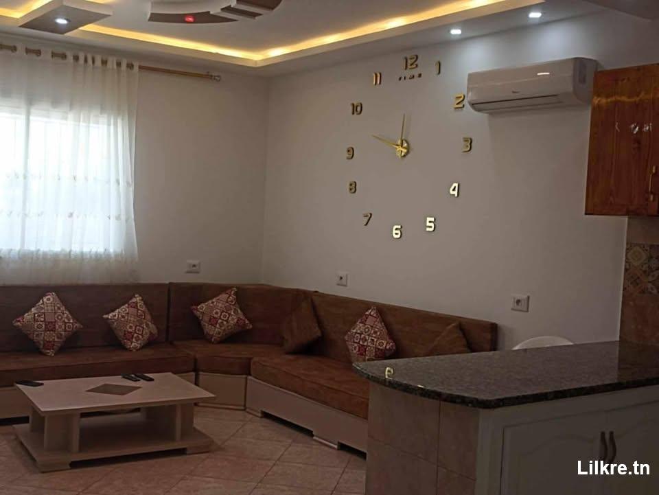 appartement s+3 méuble kelibia