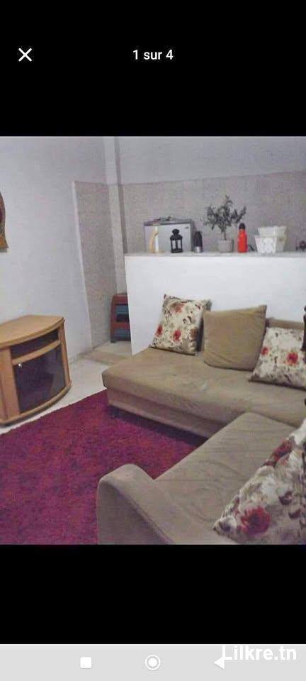 A louer un Appartement  S+1 meublé cité ebn khaldoun