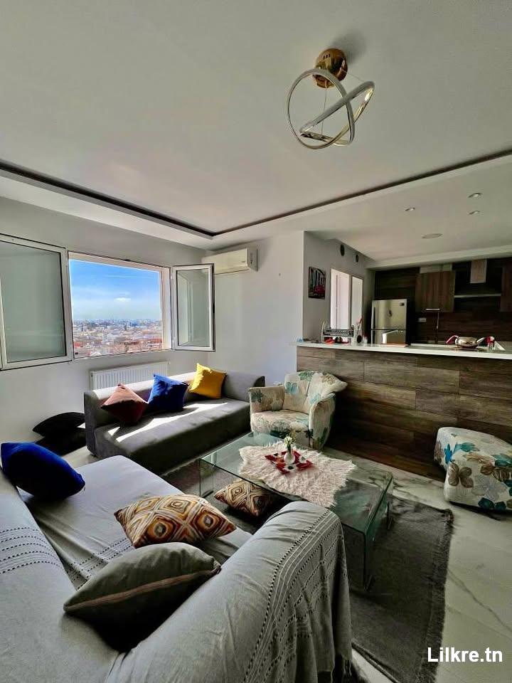 Appartement s+1 meublé à laouina