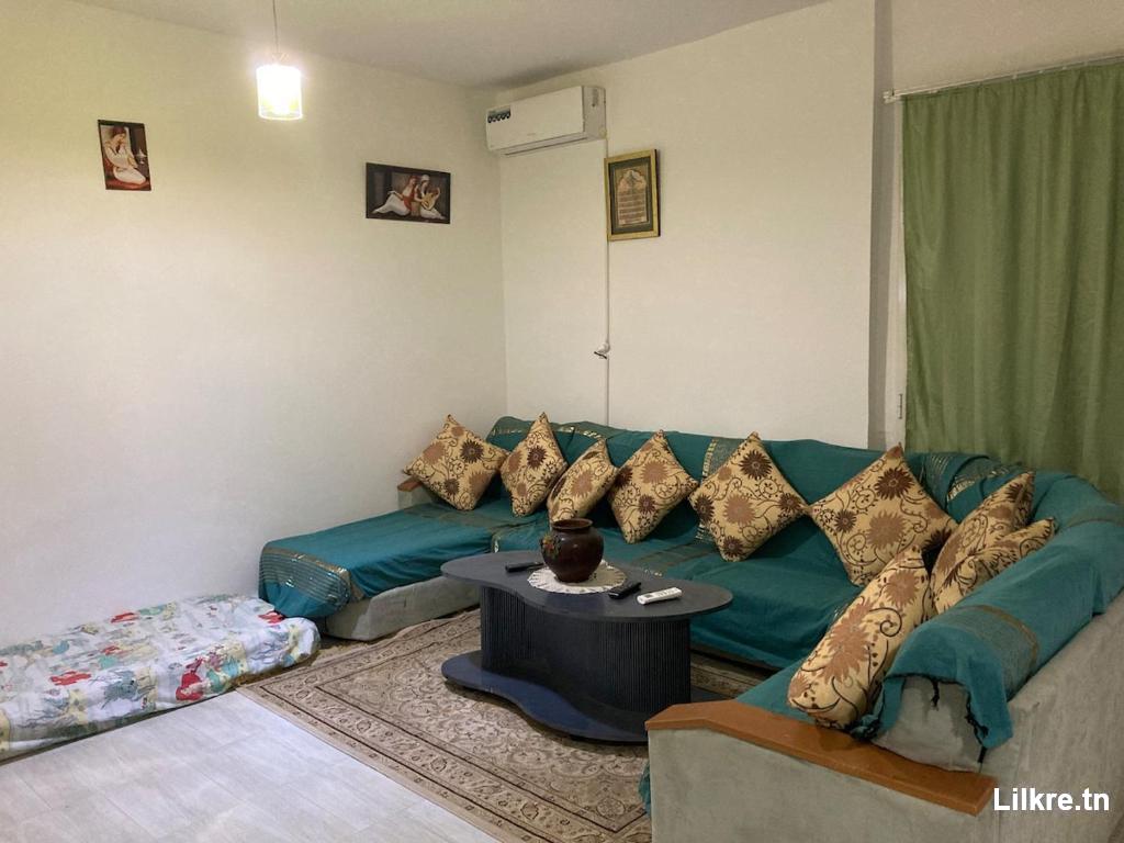 A louer un maison s+2  meublé à la plage de salakta mahdia
