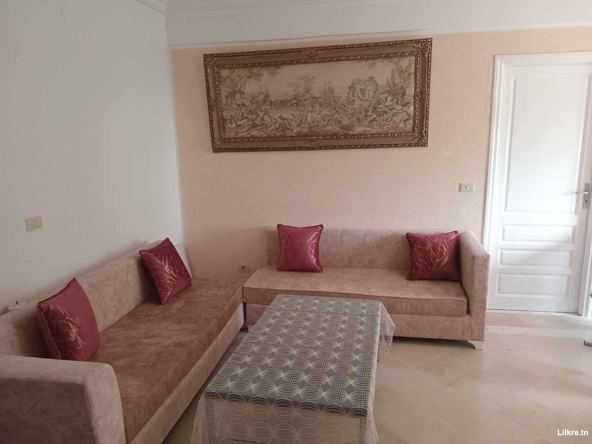 À louer un Appartement  S+1 à Ennasr 2