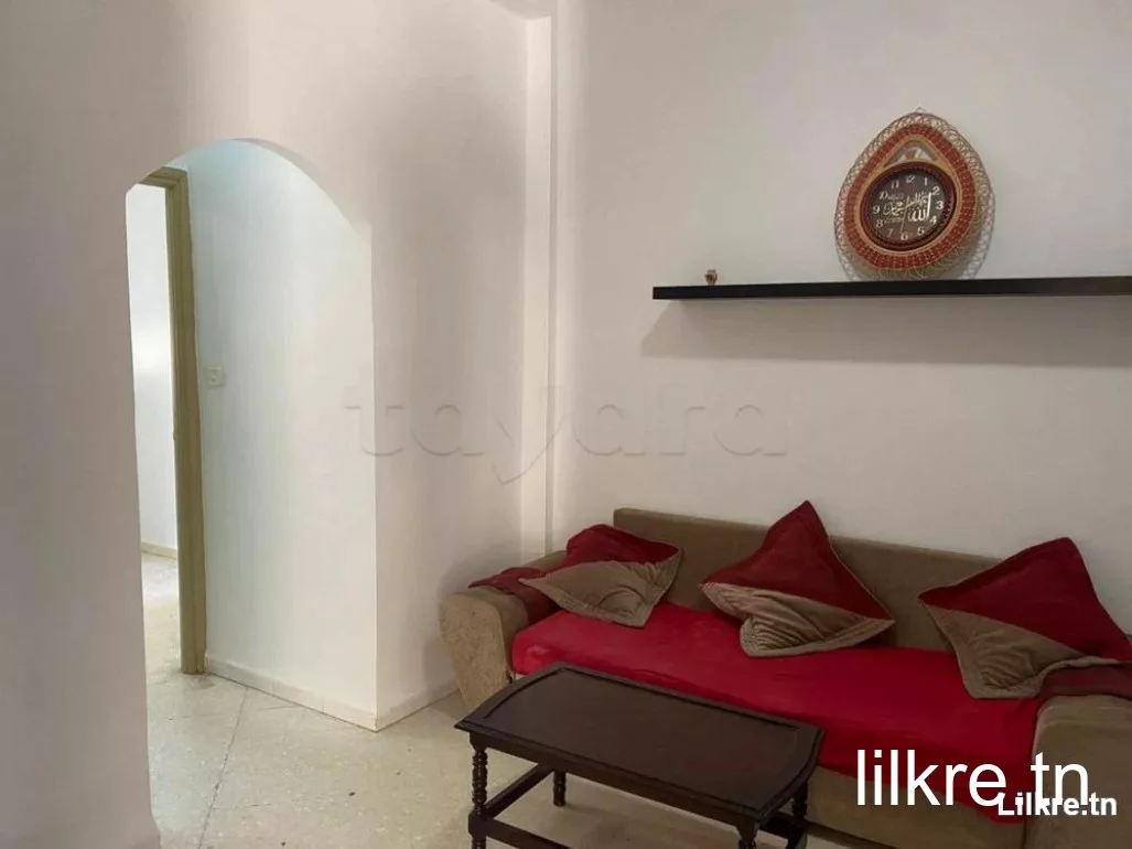 Appartement S+1 meublé à louer à route de tunis sfax