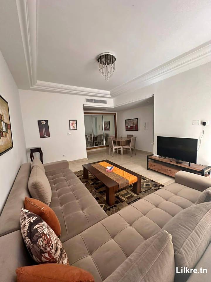 À Louer un Appartement S+2 Meublé à Jardin de Carthage