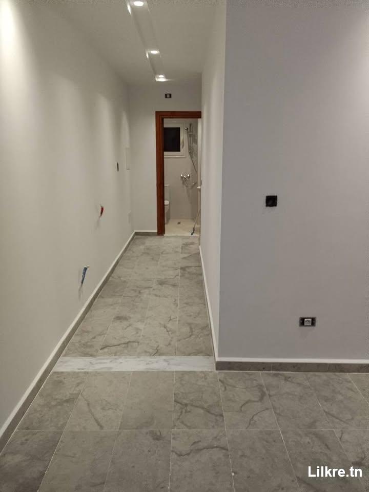 À louer : Appartement S+1 au 2eme étage à Ariana Soghra, route Raoued 