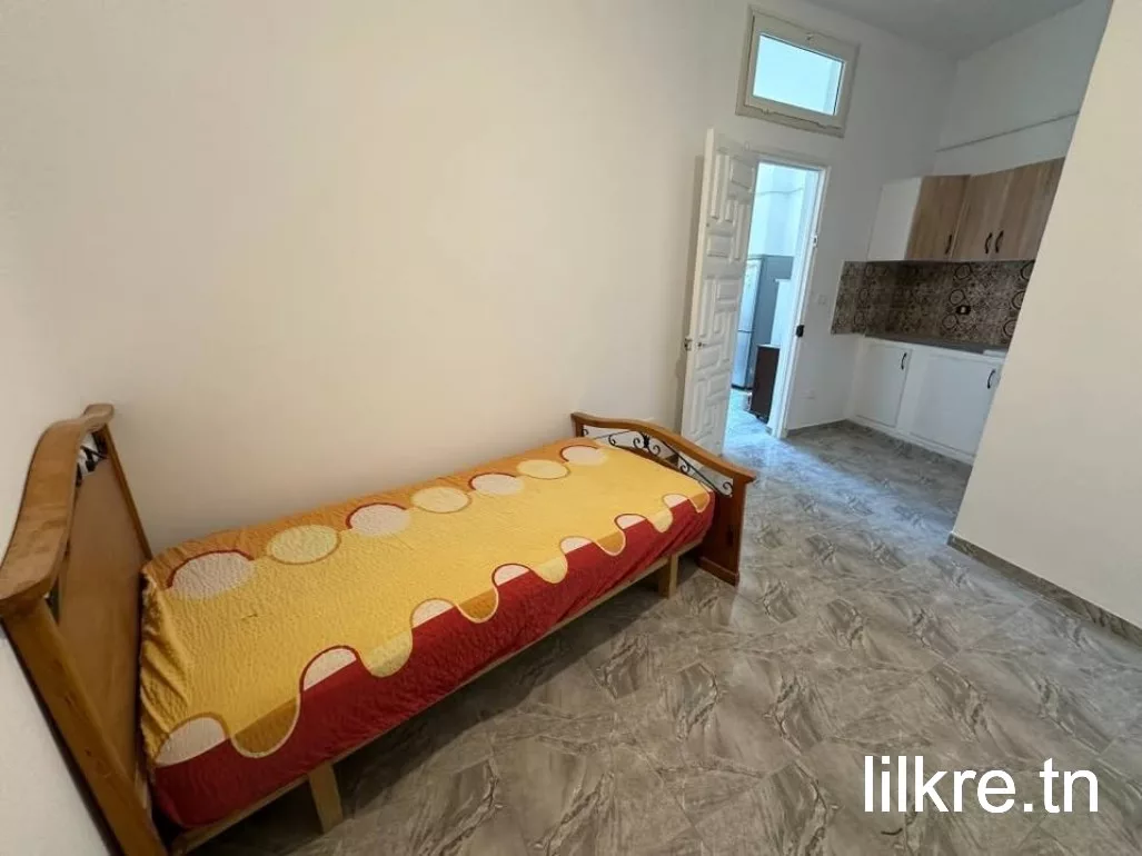 Studio S+0 Meublé à Louer - Cité Essahafa