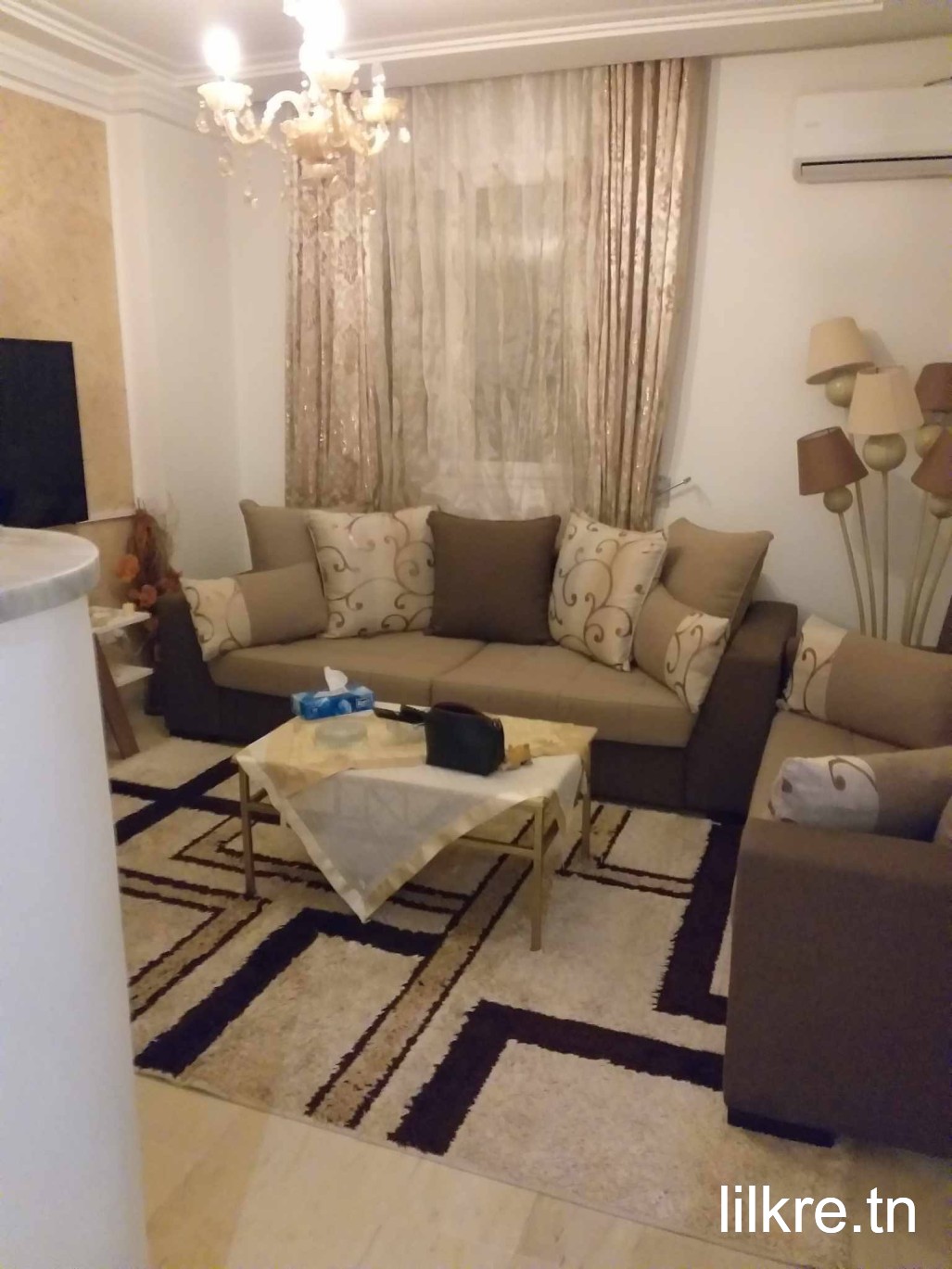  A louer un superb appartement a l'aouina 