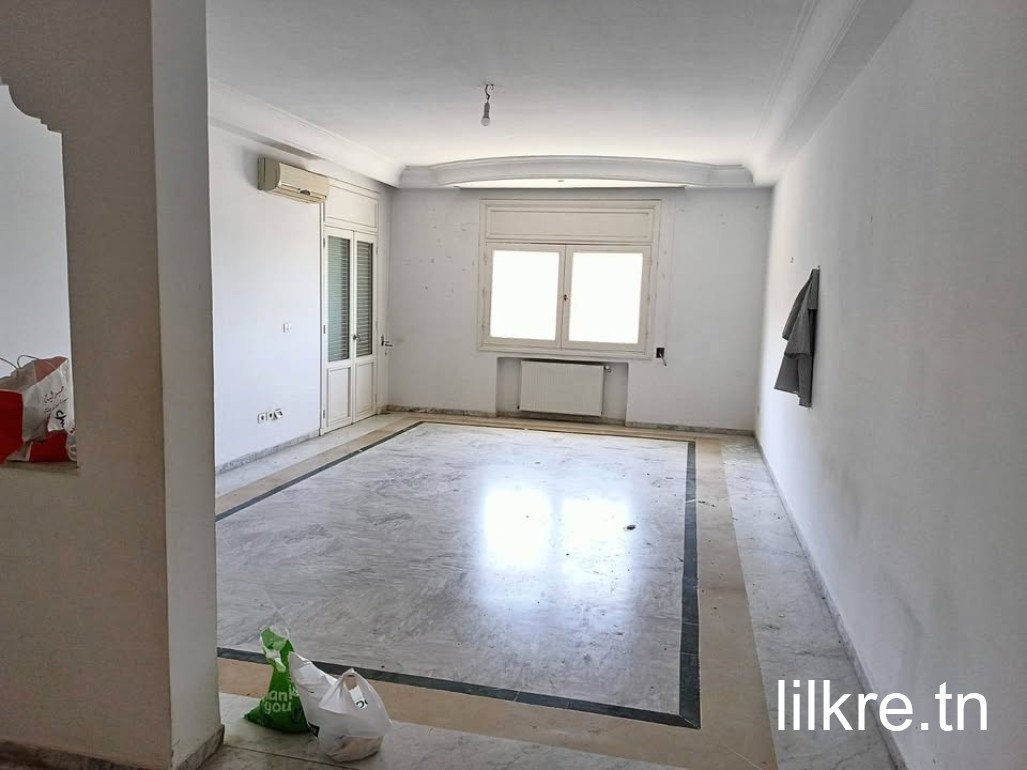 A louer un appartement  a jardin del menzeh 