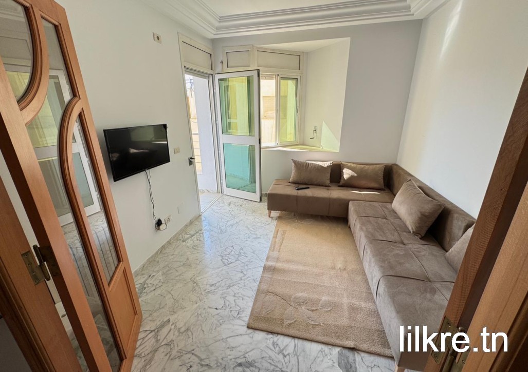 Appartement S+1 meublé à Ennaser 2 