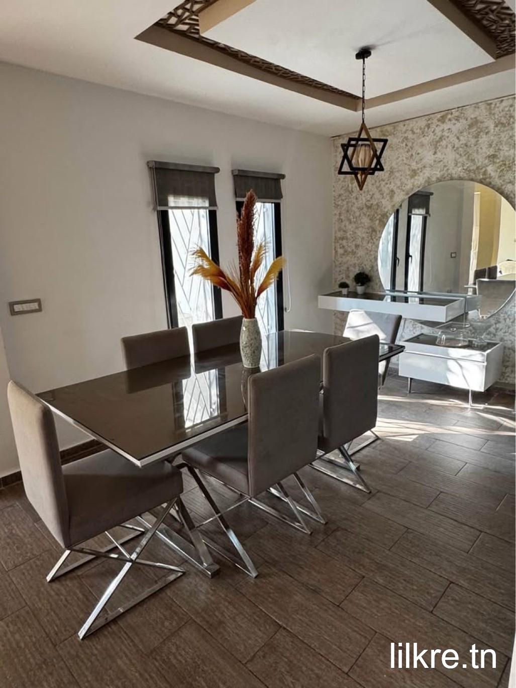 A louer un étage de villa a la goulette