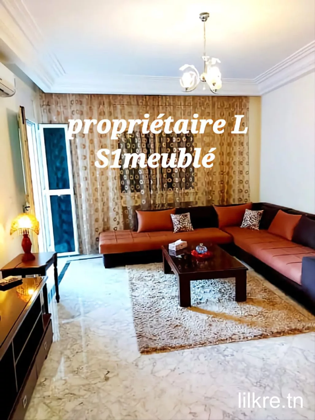 Particulier L S1 meublé Ennasr2 pour étranger 