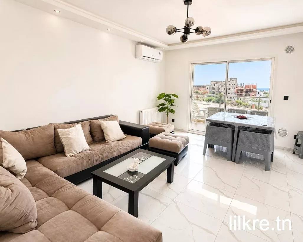 Appartement de 1 chambre et 1 salle de bain - Kélibia - Mansoura