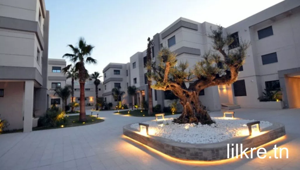Appt S+3 Haut Standing RDC Rte de la Soukra
