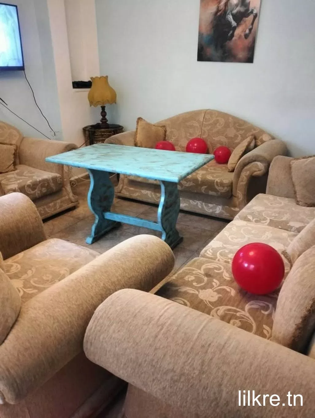 A louer  un appartement   par jour  a centre ville 