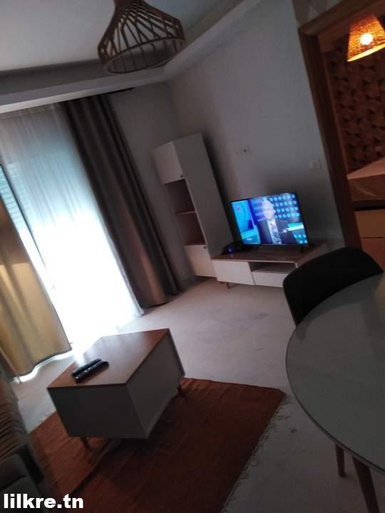 A louer  un Appartement S+1 Richement Meublé à Ain Zaghouan