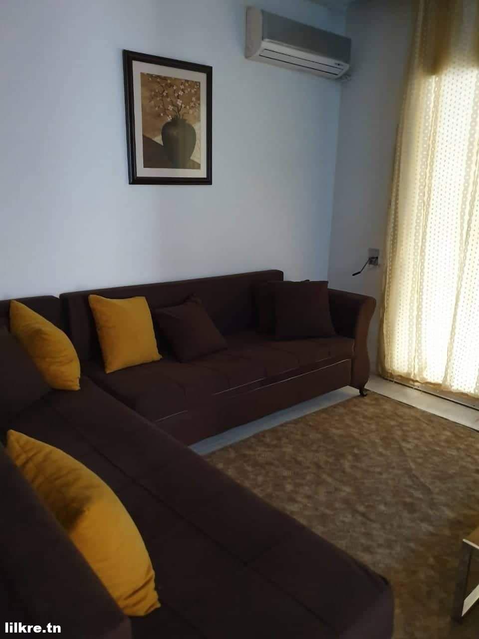 A louer  un Appartement S+1 haut standing Richement Meublé  à el Wahat Ain Zaghouan