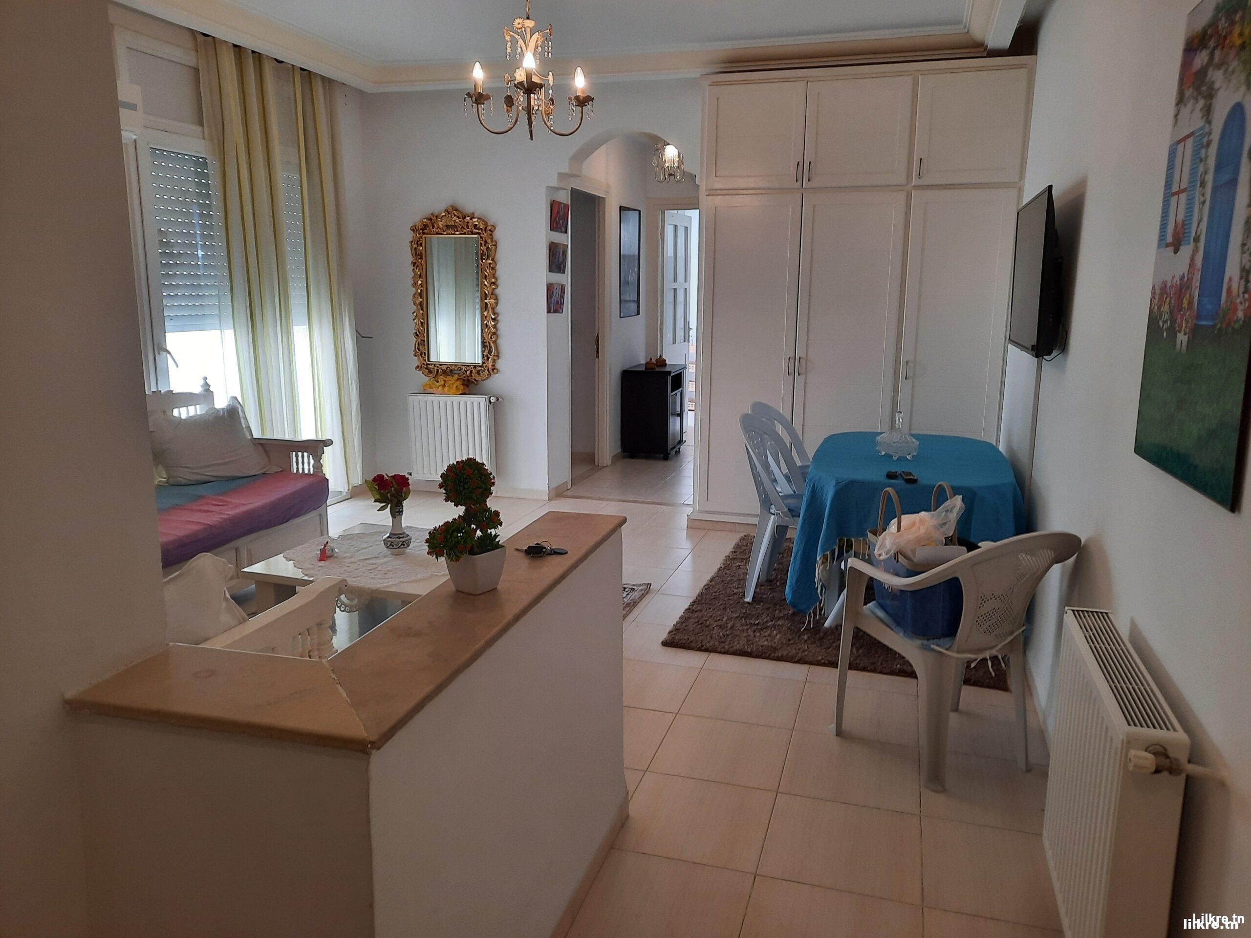 Appartement bien meublée a manouba