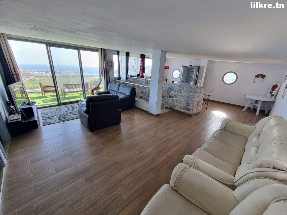 Appartement S+2 Meublée Vue Sur Mer Bizerte