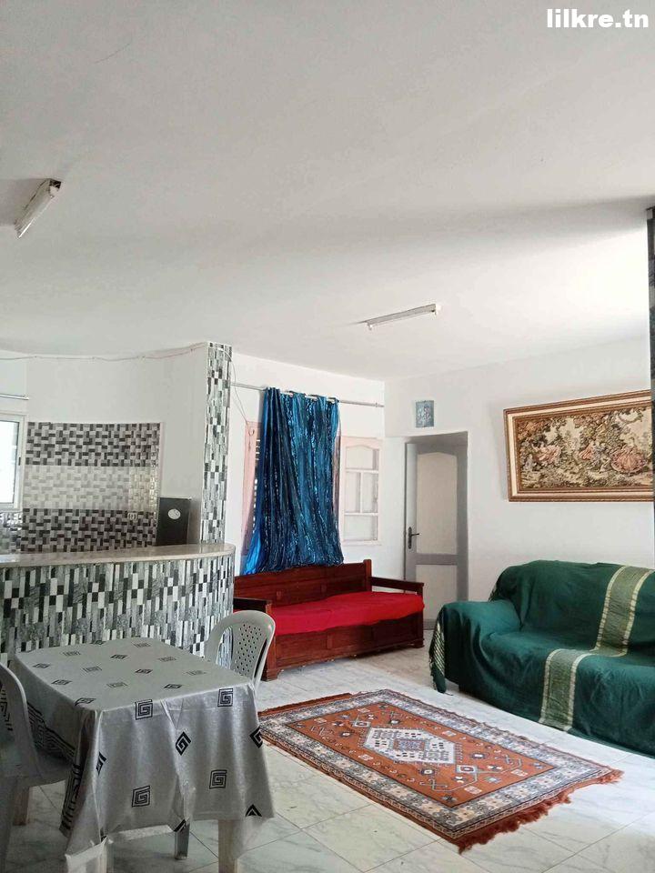 A louer un Appartement S+2 Richement Meublé à la corniche Bizerte
