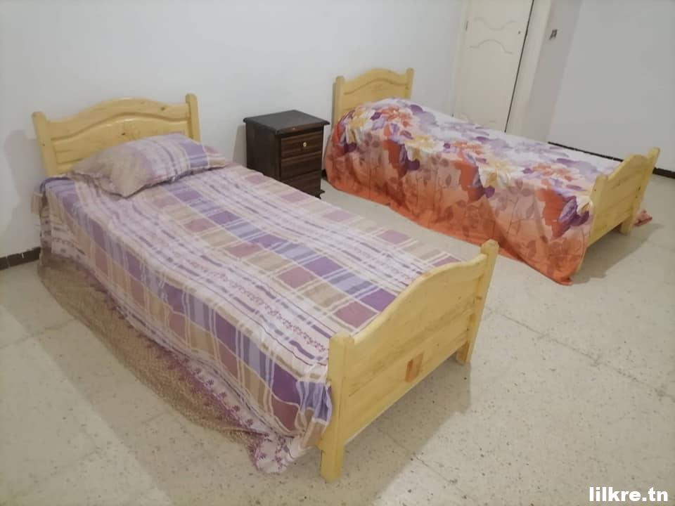 A louer une Maison S+2 Richement Meublé au RDC à Omrane Superieure 