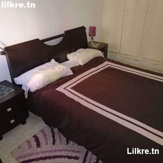 A louer un spacieux Appartement S+1  Richement Meublé à L'Aouina