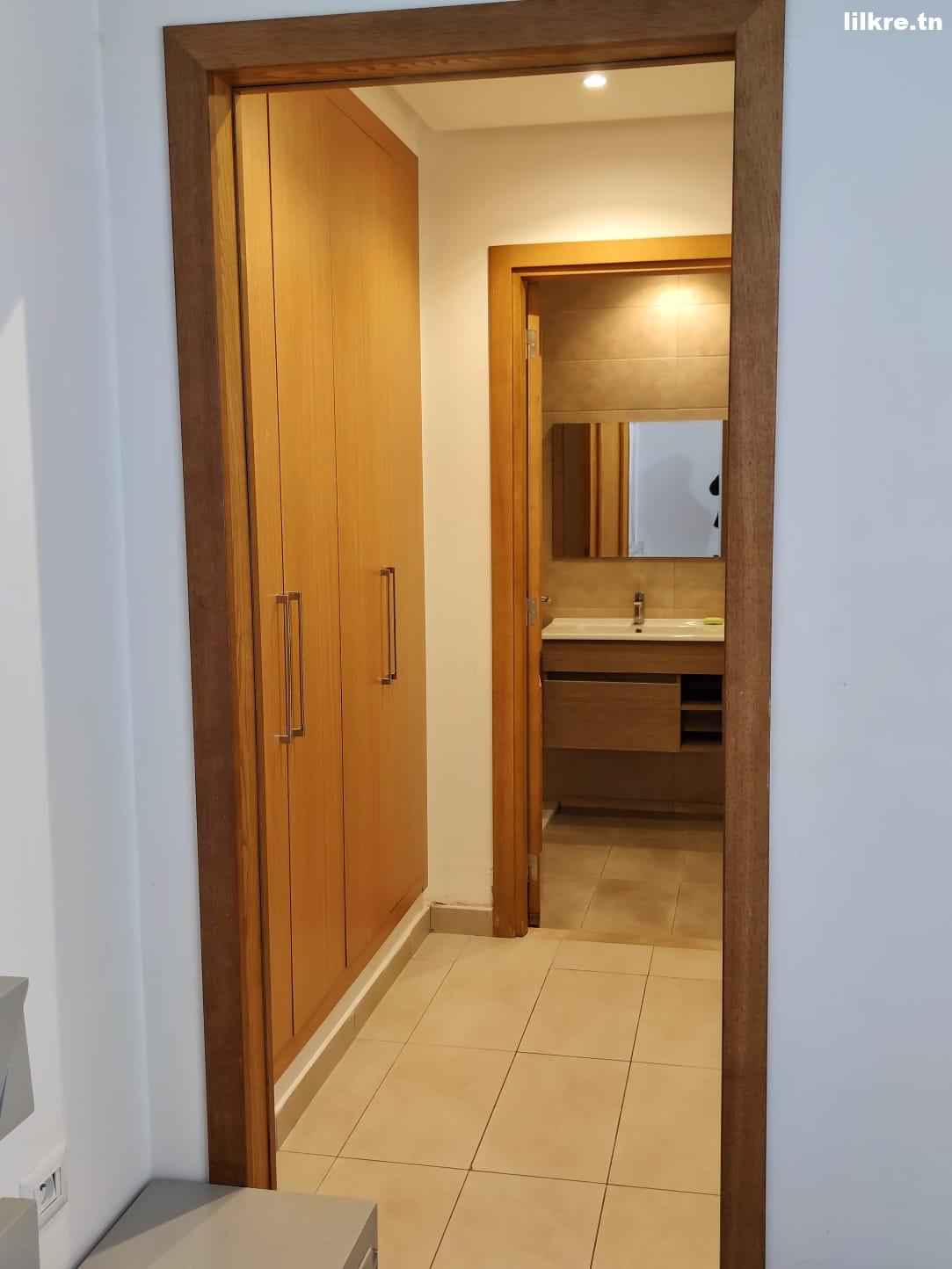 Location un Appartement S+2 Richement Meublés à Cité El Wahat L'Aouina
