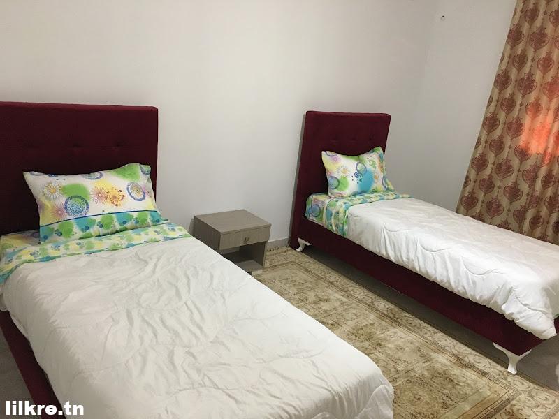  A louer un Appartement S+2 Richement Meublé HS à L’Aouina Cité WAHET