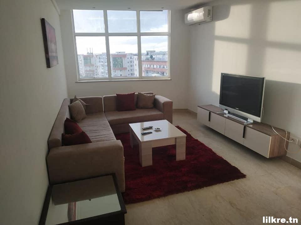  A louer un Appartement S+1 Richement Meublé à l’Aouina