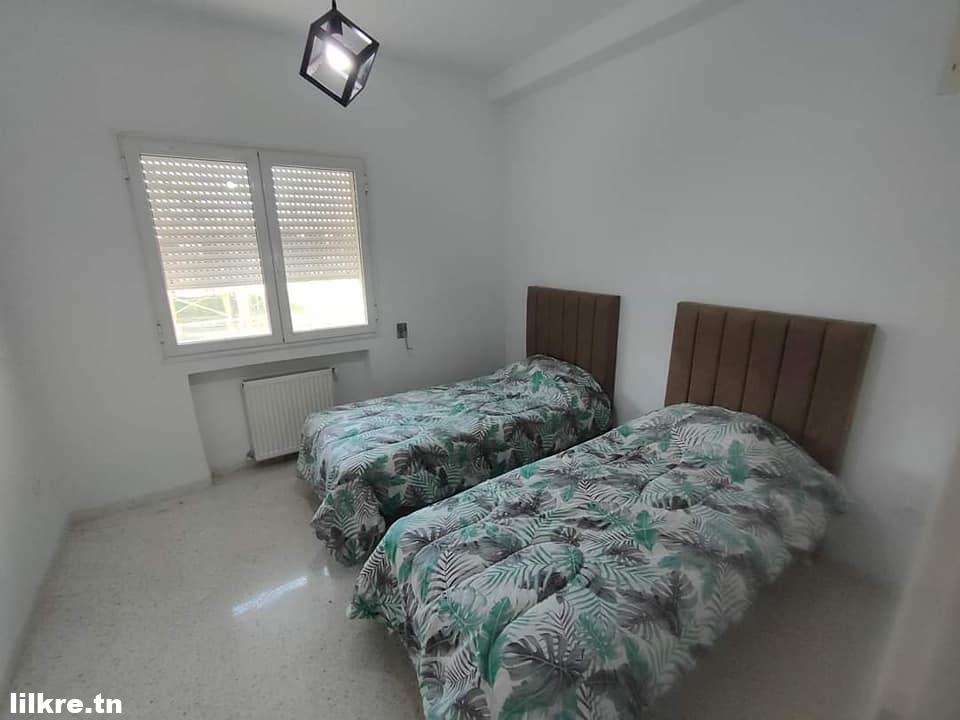 A louer un Appartement S+2 à L’Aouina Richement Meublé