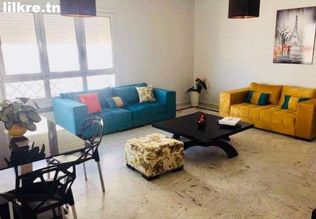 A louer un Appartement S+1 Richement Meublé à la Marsa