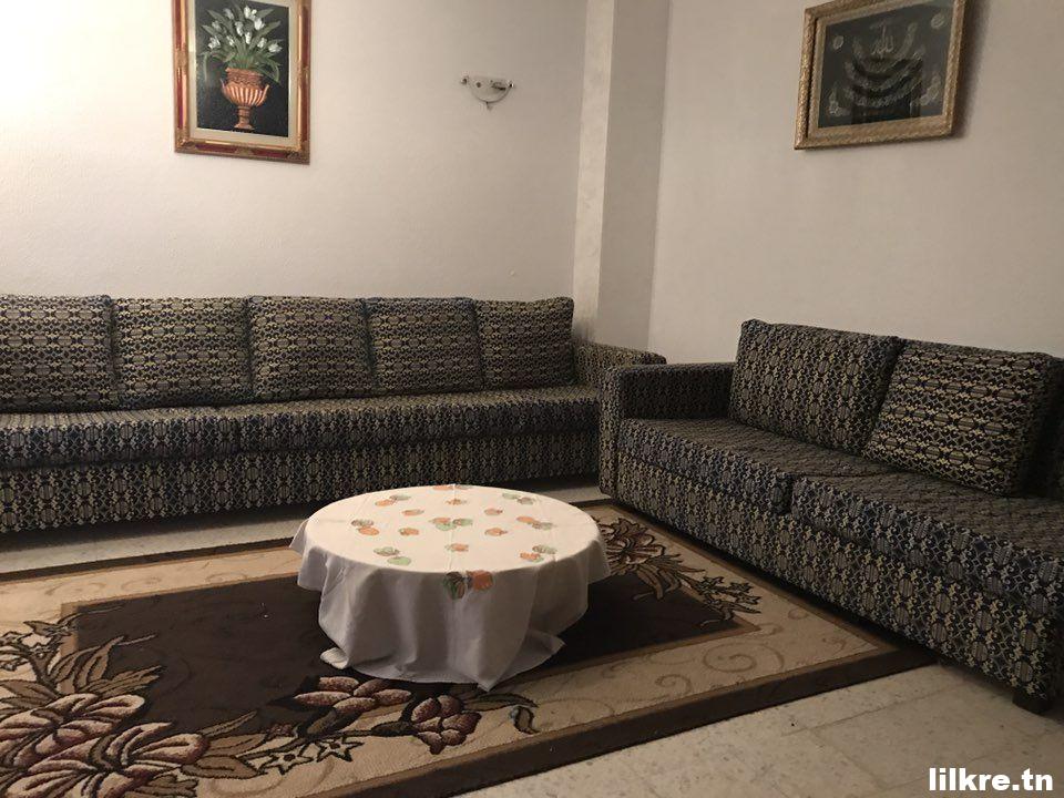  A louer une Villa S+3 Richement Meublé à la Marsa