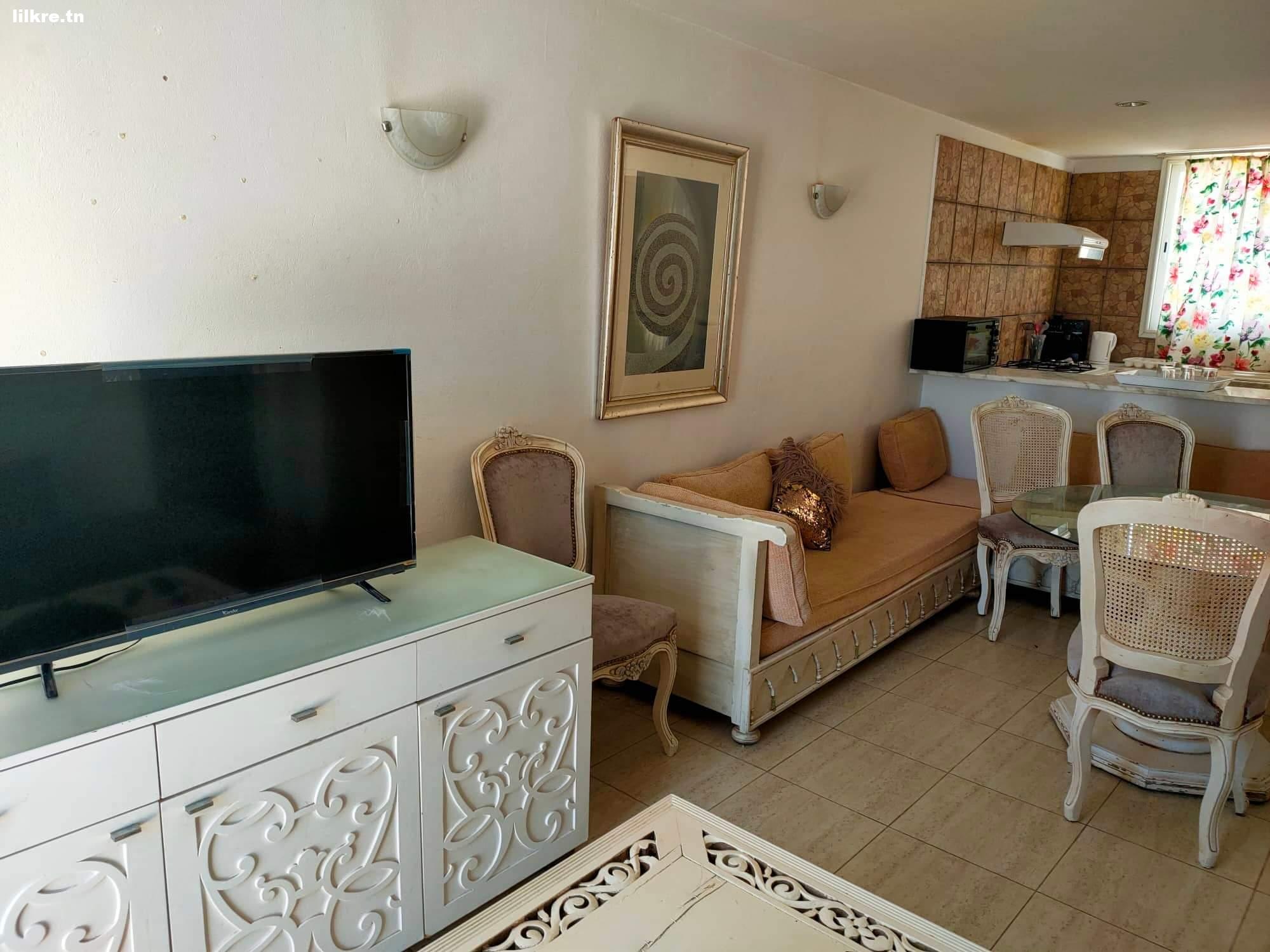  A louer un Appartement S+1 Richement Meublé à la Marsa
