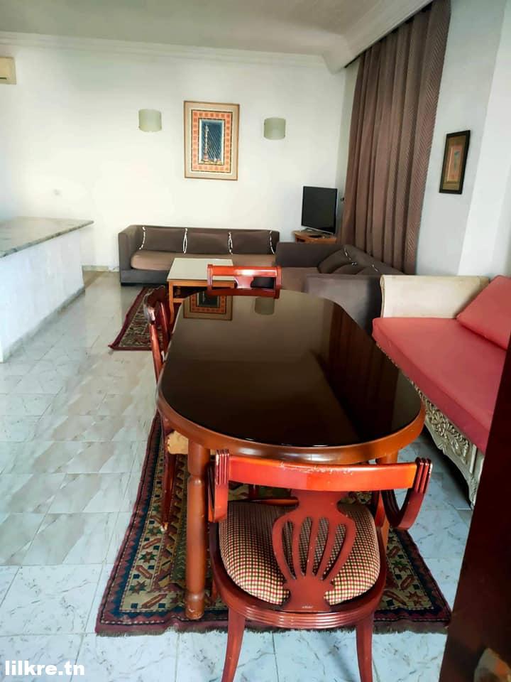  A louer un Appartement  S+1 Richement Meublé à la Marsa